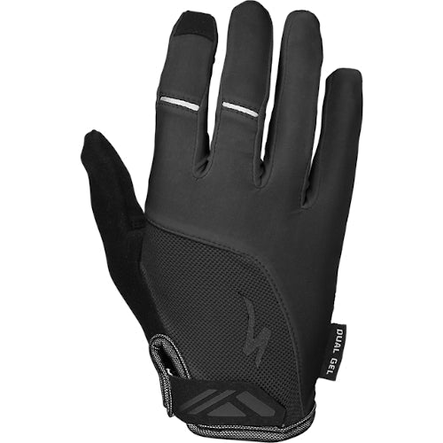 Specialized Bg Dual Gel Glove Long Finger Woman - Black