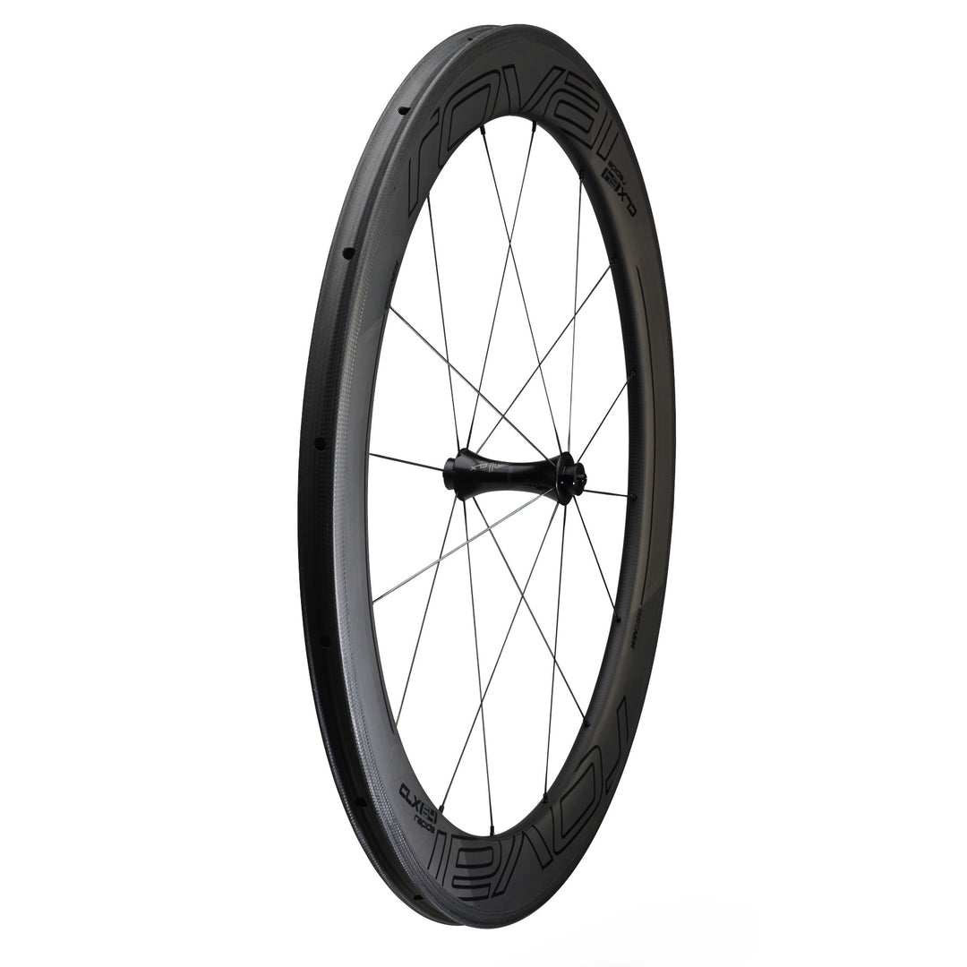 Roval CLX 64 Tubular Front Wheel - Carbon/Black