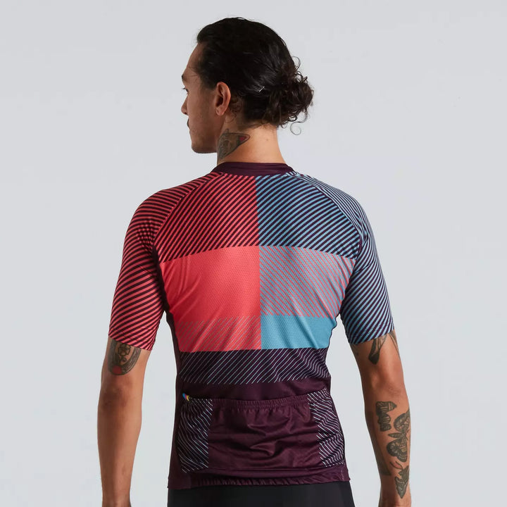 Specialized Men's SL+ Logo Stripe Jersey SS