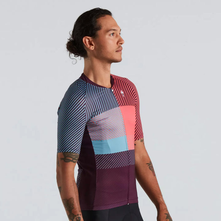 Specialized Men's SL+ Logo Stripe Jersey SS