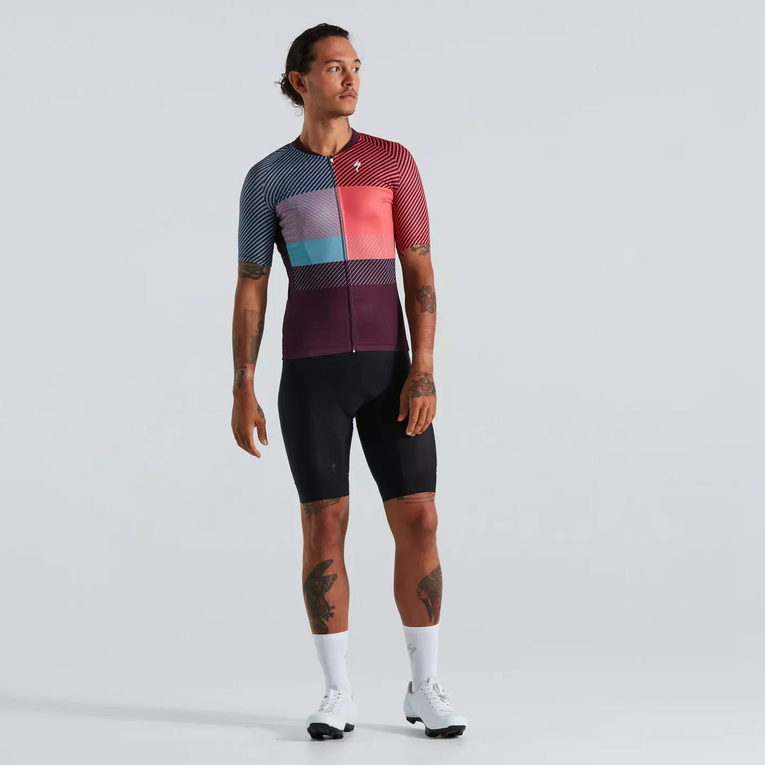 Specialized Men's SL+ Logo Stripe Jersey SS