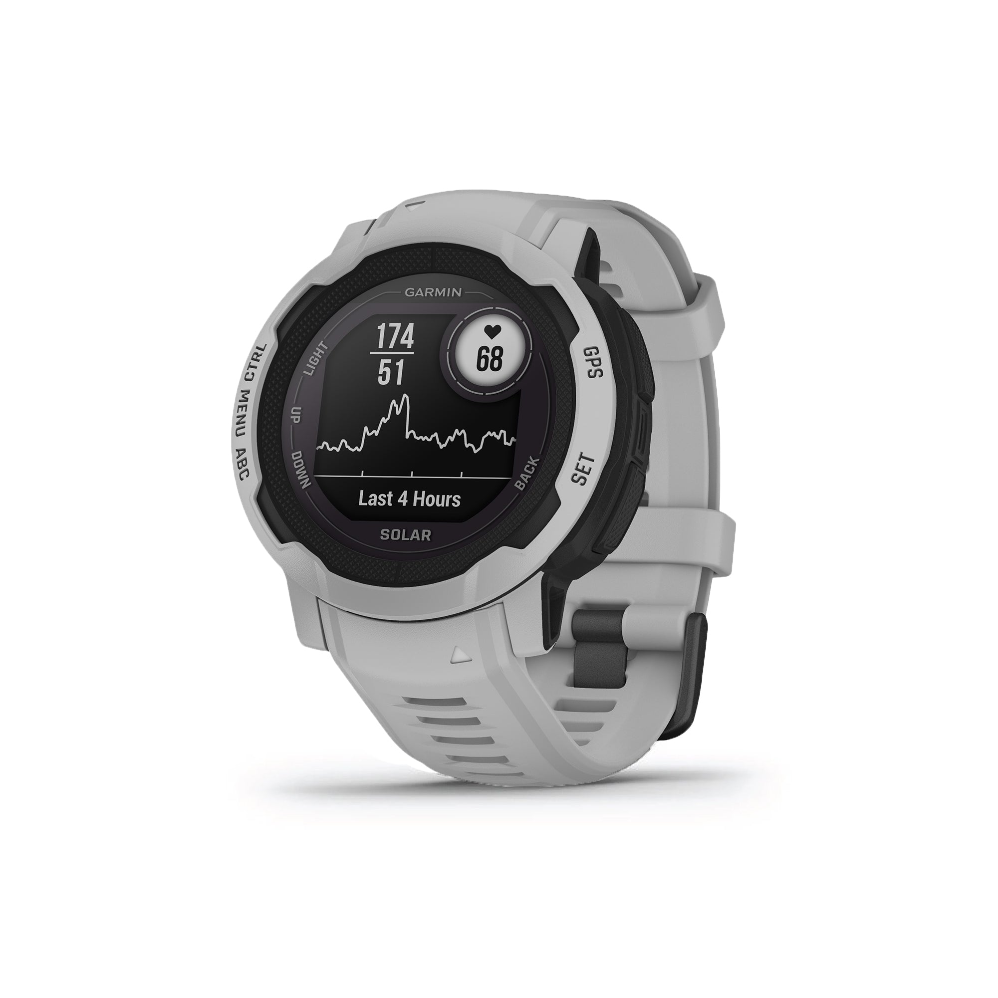 Garmin Instinct GPS Watch Bike Stop