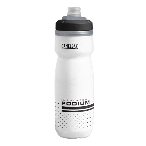Camelbak Podium Chill Bottle 21Oz - White/Black