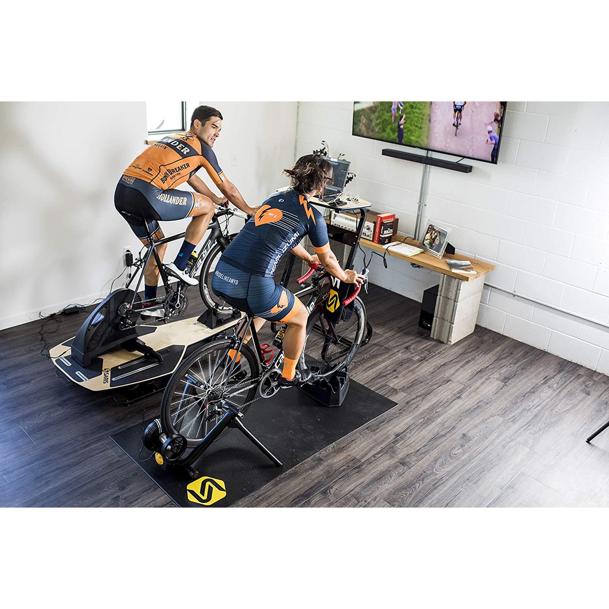 Indoor trainer online mat