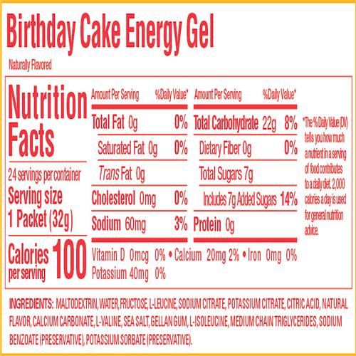 Gu Energy Gel - BIRTHDAY