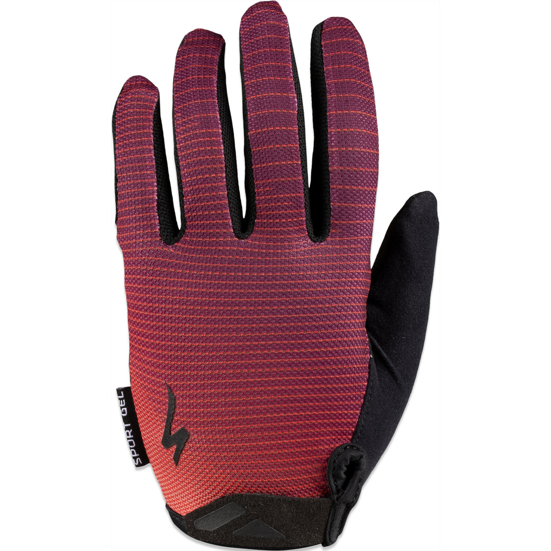 Specialized BG Sport Gel Glove Long Finger Women - RD/BE