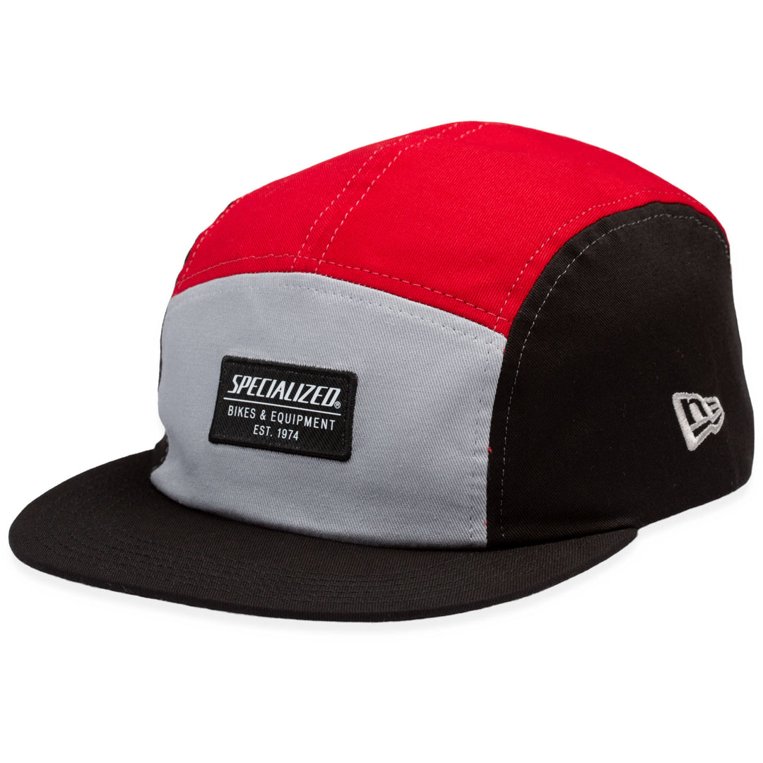 Specialized New Era 5 Panel Hat - Black/Red