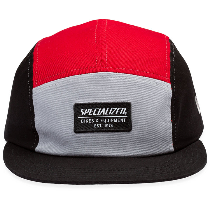 Specialized New Era 5 Panel Hat - Black/Red