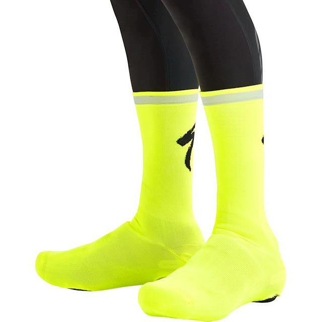 Specialized Reflective Overshoe Sock - Neon Yellow